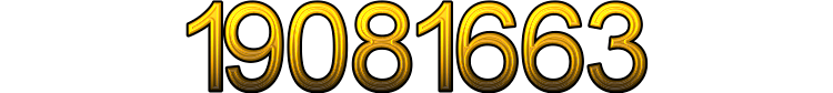 Number 19081663