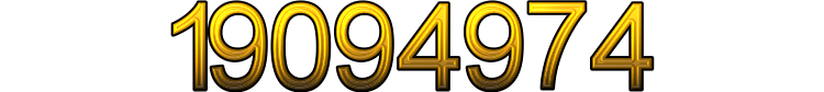 Number 19094974