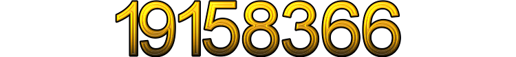 Number 19158366 Number 19158366