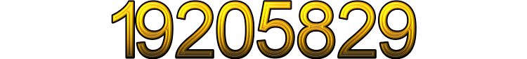 Number 19205829