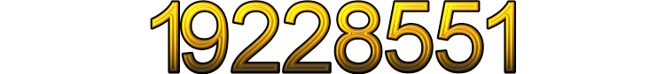 Number 19228551 Number 19228551