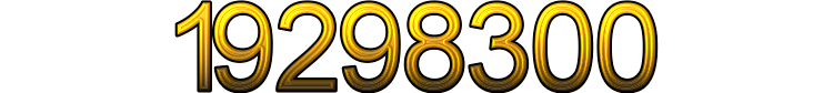 Number 19298300
