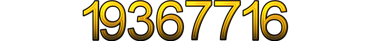 Number 19367716