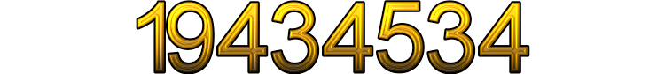 Number 19434534