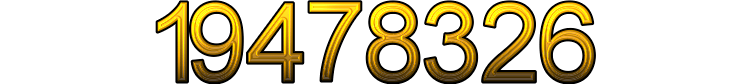 Number 19478326