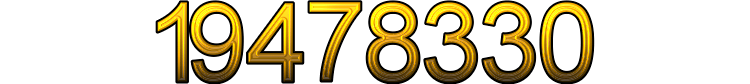 Number 19478330
