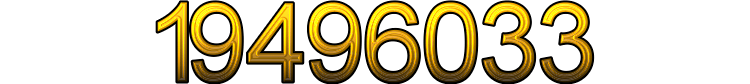 Number 19496033