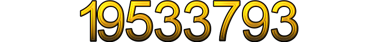 Number 19533793
