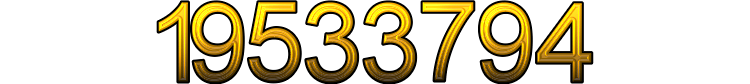 Number 19533794