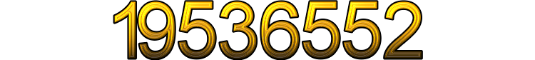 Number 19536552