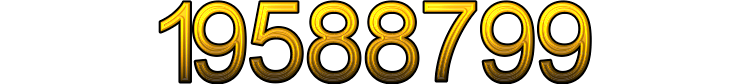 Number 19588799
