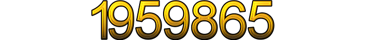 Number 1959865