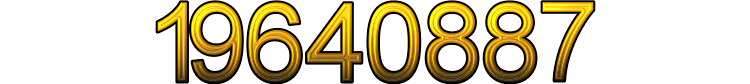 Number 19640887