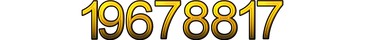 Number 19678817