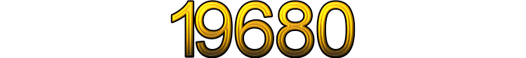 Number 19680
