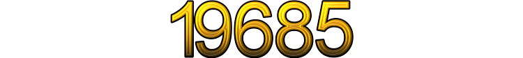 Number 19685