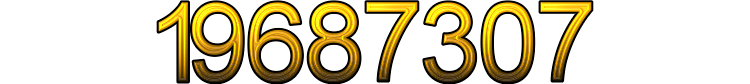 Number 19687307