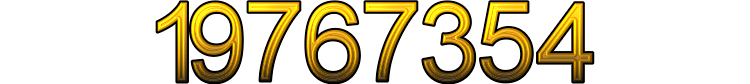 Number 19767354