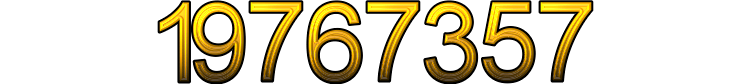 Number 19767357