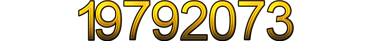 Number 19792073