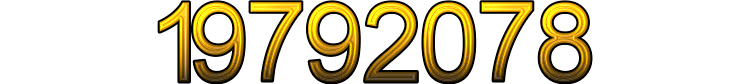 Number 19792078