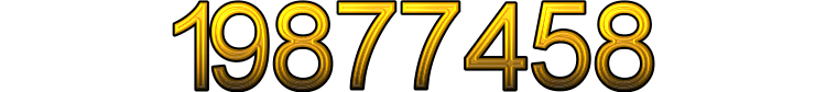 Number 19877458