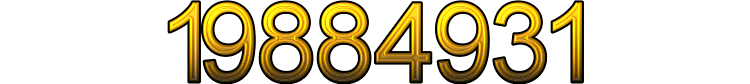 Number 19884931