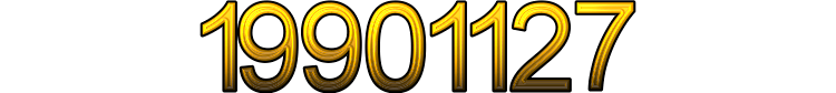 Number 19901127