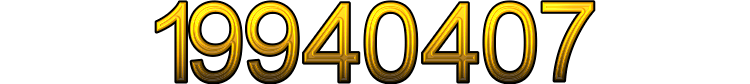 Number 19940407