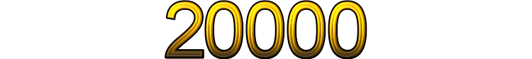 Number 20000
