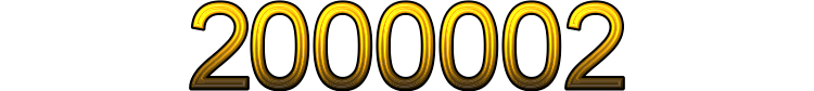 Number 2000002