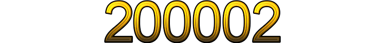 Number 200002