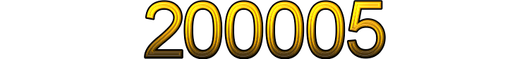 Number 200005