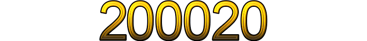 Number 200020