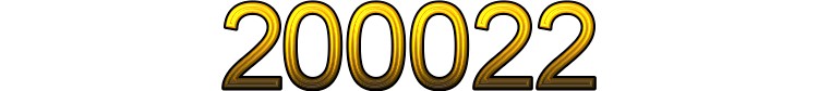 Number 200022