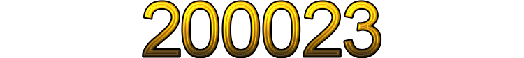 Number 200023