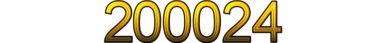 Number 200024