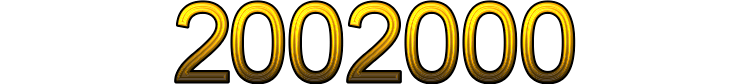 Number 2002000