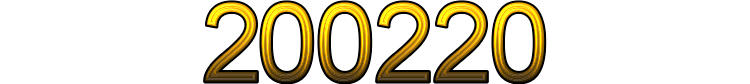Number 200220