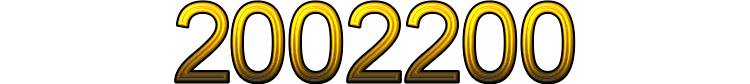 Number 2002200