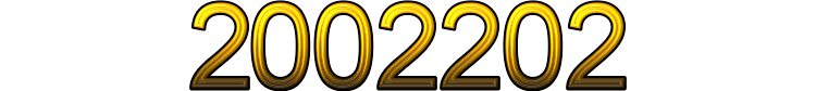 Number 2002202