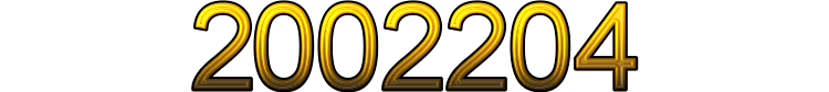 Number 2002204