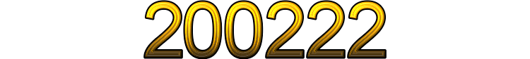 Number 200222