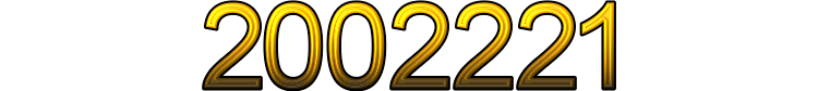 Number 2002221