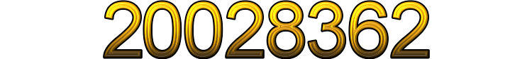 Number 20028362