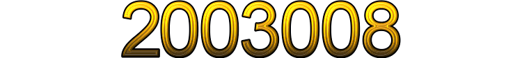 Number 2003008