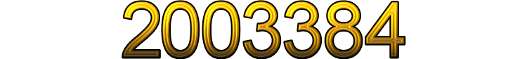 Number 2003384