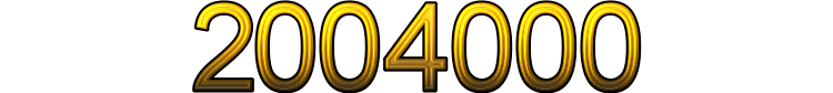 Number 2004000
