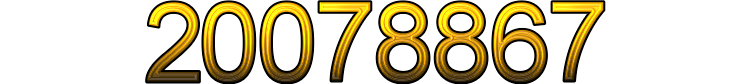 Number 20078867
