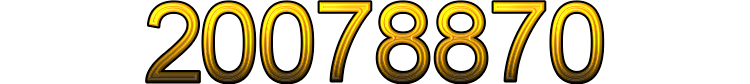 Number 20078870